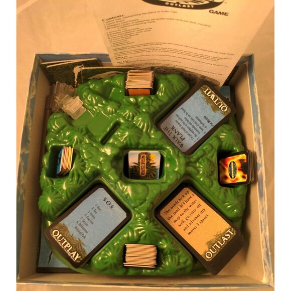 Survivor Outwit Outplay Outlast Board Game 2000 Mattel Adults 4-8 Player Vintage - Picture 3 of 3
